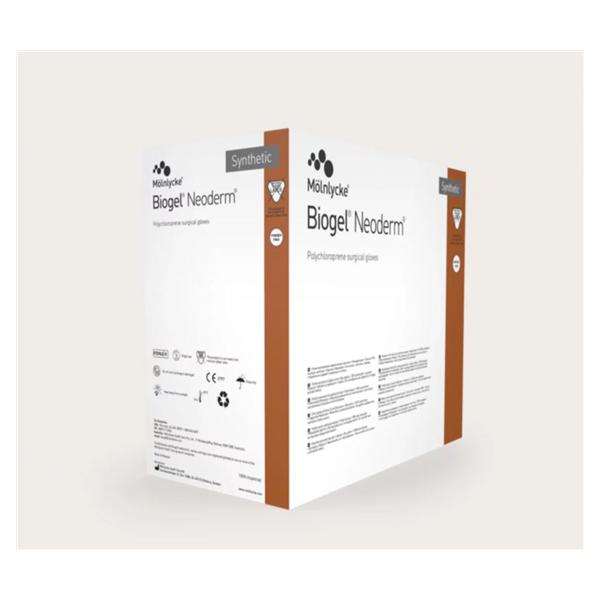 Gloves Surgical Biogel Neoderm PF Polychloroprene LF 9 Strl Khaki 160/Ca